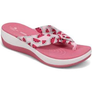 imageClarks Womens Arla Glison Flip FlopBlush Textile