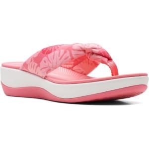 imageClarks Womens Arla Glison Flip FlopCoral Print