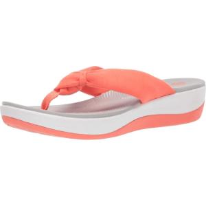 imageClarks Womens Arla Glison Flip FlopCoral Synthetic
