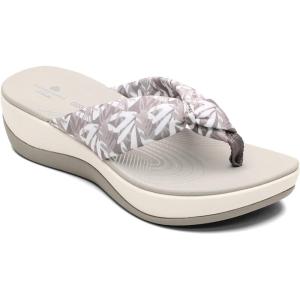 imageClarks Womens Arla Glison Flip FlopGrey Floral