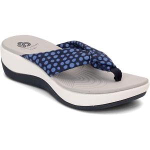imageClarks Womens Arla Glison Flip FlopNavyMulti
