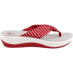 imageClarks Womens Arla Glison Flip FlopRed Print