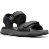 imageClarks Mens Slingback Sling Back SandalsBlack Black Leather