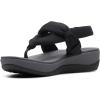 imageClarks Womens Arla Nicole SandalBlack Textile