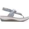imageClarks Womens Arla Nicole SandalLight Grey Textile