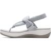 imageClarks Womens Arla Nicole SandalLight Grey Textile