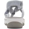 imageClarks Womens Arla Nicole SandalLight Grey Textile