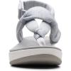 imageClarks Womens Arla Nicole SandalLight Grey Textile