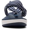 imageClarks Womens Arla Nicole SandalNavy Print Textile