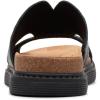 imageClarks Womens Arwell Walk Flat SandalBlack Leather