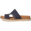 imageClarks Womens Arwell Walk Flat SandalNavy Nubuck