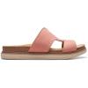 imageClarks Womens Arwell Walk Flat SandalPeach Nubuck
