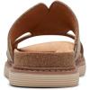 imageClarks Womens Arwell Walk Flat SandalStone Nubuck