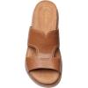 imageClarks Womens Arwell Walk Flat SandalTan Leather