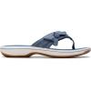 imageClarks Womens Breeze Dalia Cloudsteppers Flip FlopDark Denim