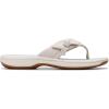imageClarks Womens Breeze Dalia Cloudsteppers Flip FlopOffwhite