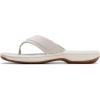imageClarks Womens Breeze Dalia Cloudsteppers Flip FlopOffwhite