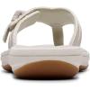 imageClarks Womens Breeze Dalia Cloudsteppers Flip FlopOffwhite