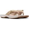imageClarks Womens Breeze Dalia Cloudsteppers Flip FlopSand