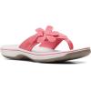 imageClarks Womens Brinkley Flora SandalBright Coral Synthetic