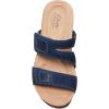 imageClarks Womens Calenne Maye Wedge SandalNavy Combi