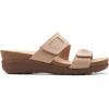 imageClarks Womens Calenne Maye Wedge SandalSand Combi
