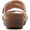 imageClarks Womens Calenne Maye Wedge SandalSand Combi