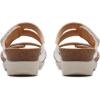 imageClarks Womens Calenne Maye Wedge SandalWhite Leather