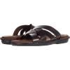 imageClarks Mens Ellison Weave SandalDark Brown Leather