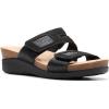 imageClarks Womens Calenne Maye Wedge SandalBlack Combi