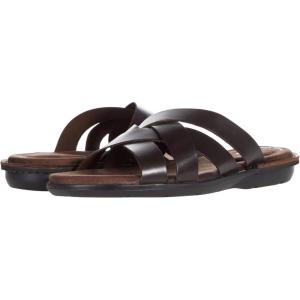 imageClarks Mens Ellison Weave SandalDark Brown Leather