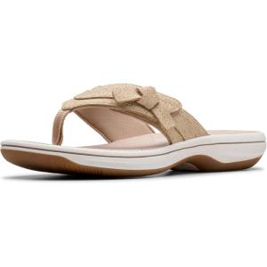imageClarks Womens Breeze Dalia Cloudsteppers Flip FlopSand