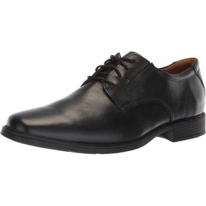 imageClarks Mens Tilden Plain II OxfordBlack Waterproof Leather