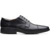 imageClarks Mens Clarkslite Cap OxfordBlack Leather