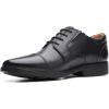 imageClarks Mens Clarkslite Cap OxfordBlack Leather