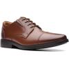 imageClarks Mens Clarkslite Cap OxfordTan Leather