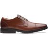 imageClarks Mens Clarkslite Cap OxfordTan Leather