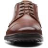 imageClarks Mens Clarkslite Cap OxfordTan Leather