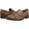 imageClarks Mens MoccasinDark Tan Leather