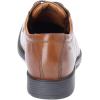 imageClarks Mens Tilden Plain OxfordDark Tan