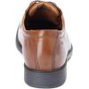 imageClarks Mens Tilden Plain OxfordDark Tan Leather