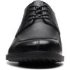 imageClarks Mens Whiddon Apron OxfordBlack Tumbled