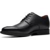 imageClarks Mens Whiddon Apron OxfordBlack Tumbled