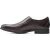 imageClarks Mens Whiddon Step Leather Leather LoafersDark Brown