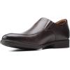 imageClarks Mens Whiddon Step Leather Leather LoafersDark Brown