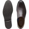 imageClarks Mens Whiddon Step Leather Leather LoafersDark Brown