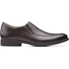 imageClarks Mens Whiddon Step Leather Leather LoafersDark Brown