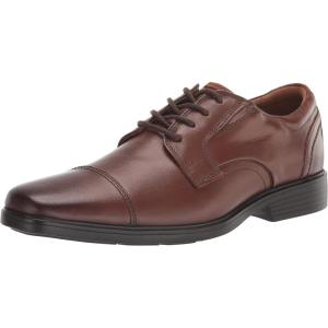 imageClarks Mens Clarkslite Cap OxfordTan Leather