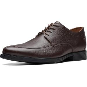 imageClarks Mens Whiddon Apron OxfordDark Brown Tumbled