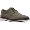 imageClarks Mens Derby LaceUp OxfordOlive Nubuck